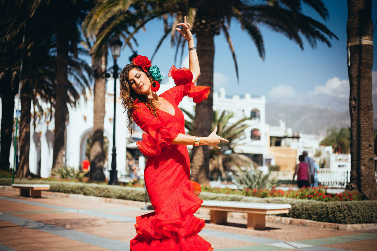 E-Bike Reisen, Bild zeigt Flamenco-Tanz in Andalusien