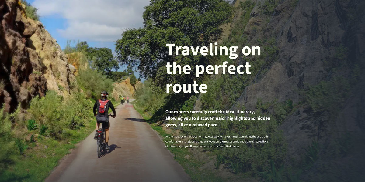 Screenshot der Belvelo-Website