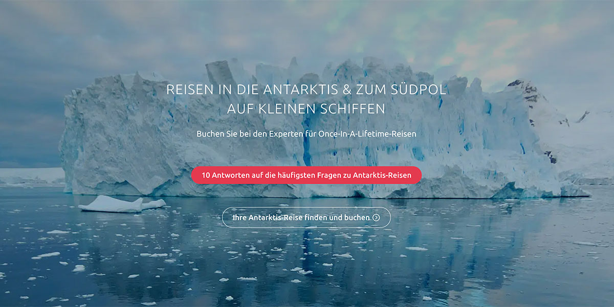 Screenshot der Website von inventia