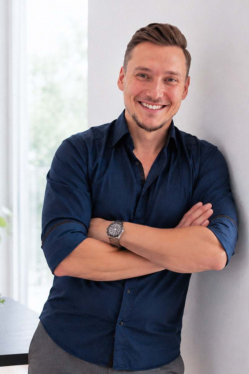 Porträt von Lukasz Zdunek, Webdesigner aus Berlin