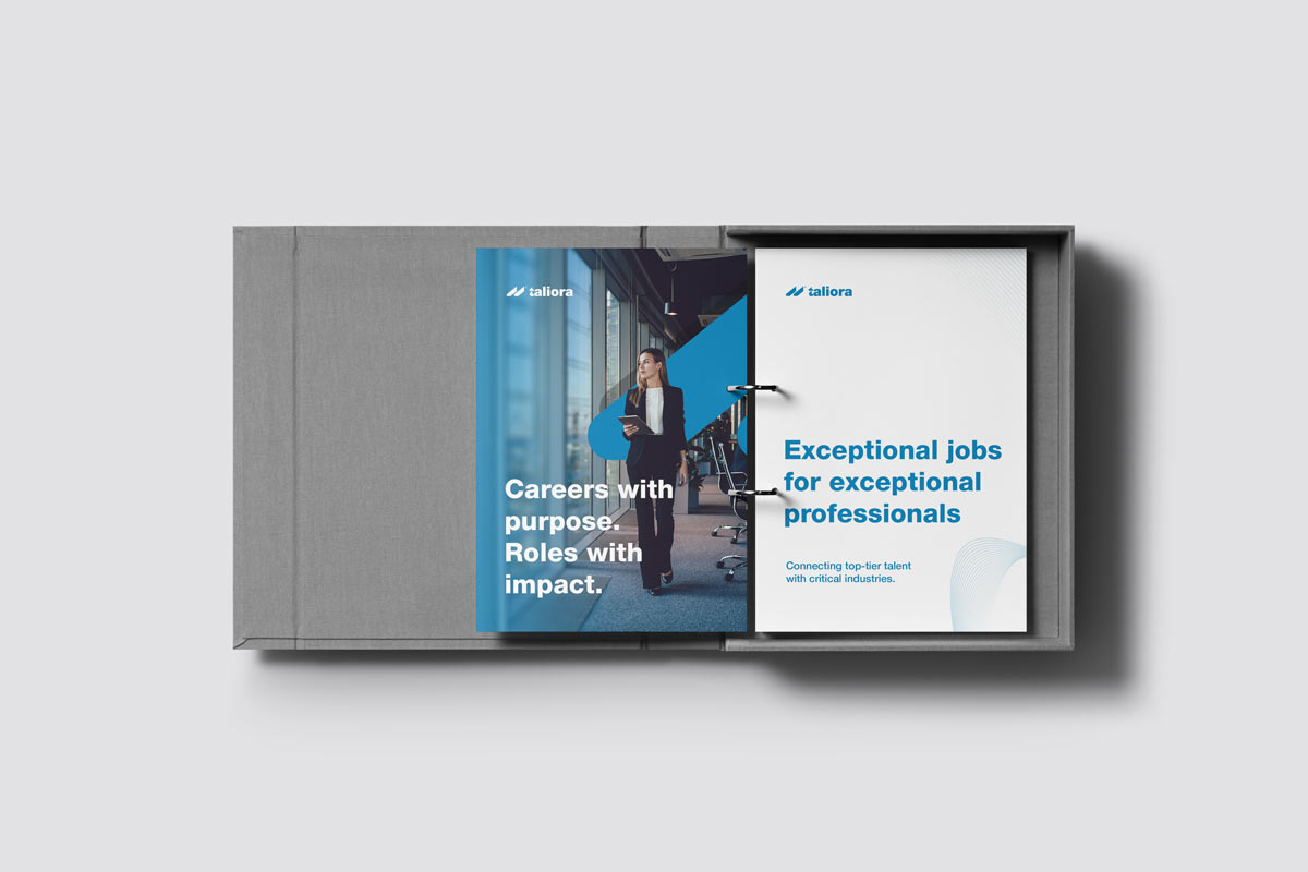 Geschäftsdokumente im Corporate Design von taliora